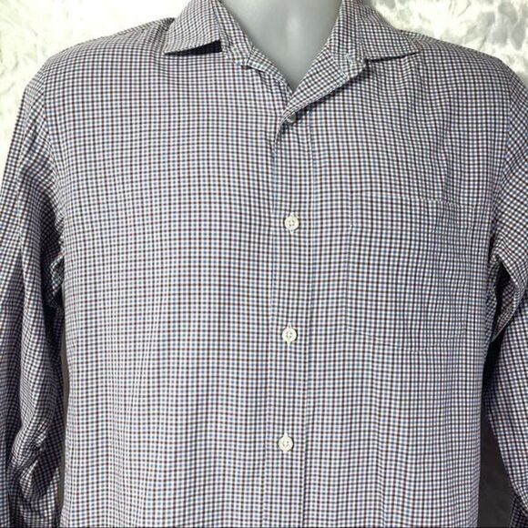 J. Crew Ludlow plaid men’s button up shirt 120’s S - Picture 9 of 11
